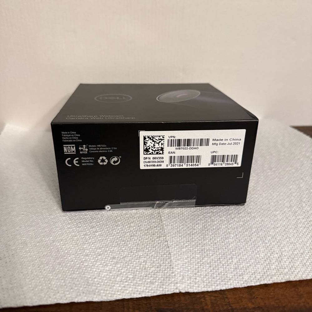 Dell UltraSharp 4K Webcam WB7022 - Picture 3 of 3